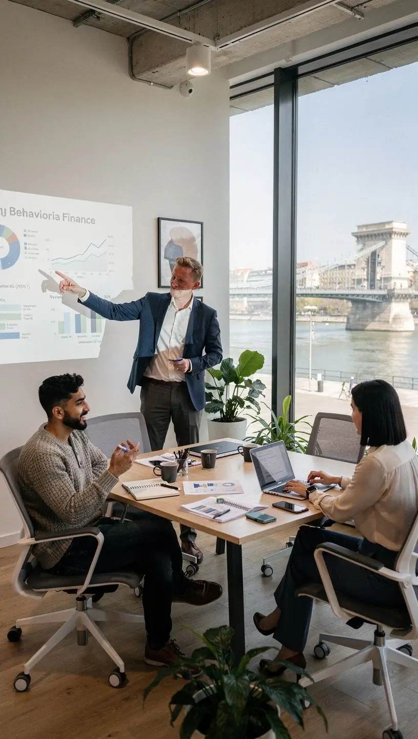 Pénzügyi grafikonok és számítások egy asztalon, melyek a tudatos megtakarítást szemléltetik.